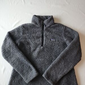 Patagonia Women's Charcoal Zip-Up Sweater